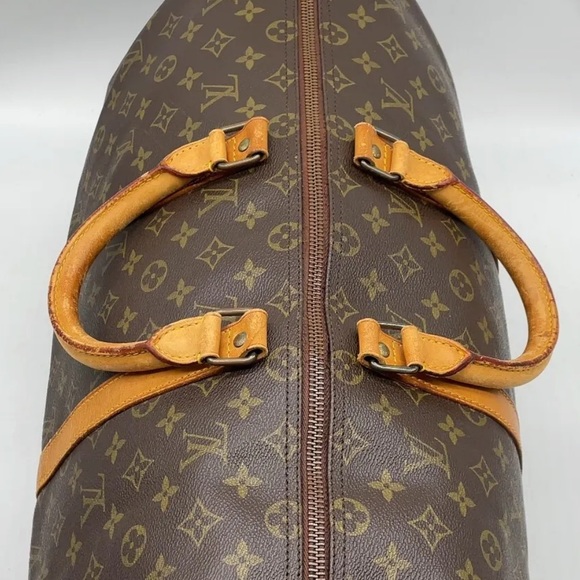 authentic Louis Vuitton keepall 50 | genuine leather monogram LV - Picture 2 of 11